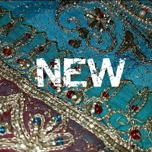 🆕 NEW Anthropologie Merkaba Beaded purse